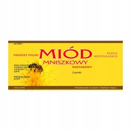 Etiketė kiaulpienių medui em0113 - mažas