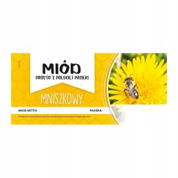 Etiketė kiaulpienių medui em1313 - mažas