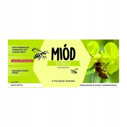 Etiketė rapsų medui em054 didelis