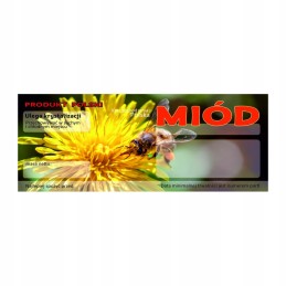 Universali medaus etiketė em046d – didelė