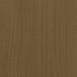 Dārza puķu pods, medus brūns, 70x31x70 cm, koka