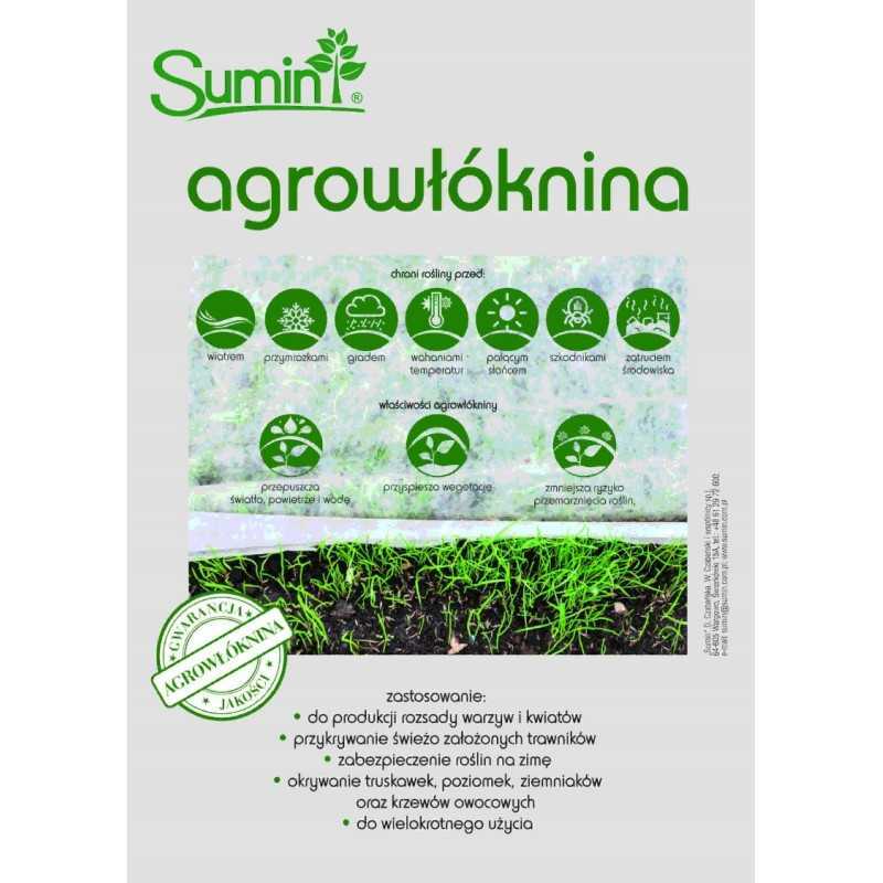 Sumin balta agrotekstilė 17 g/m² 3,2 x 5 m dengimui