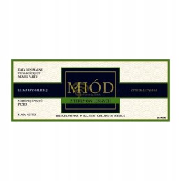 Etiketė medui iš miško plotų em109d – didelis