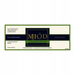 Etiketė medui iš miško plotų em109d – didelis