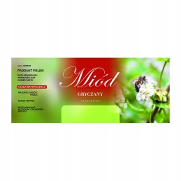 Grikių medaus etiketė em062d – didelė