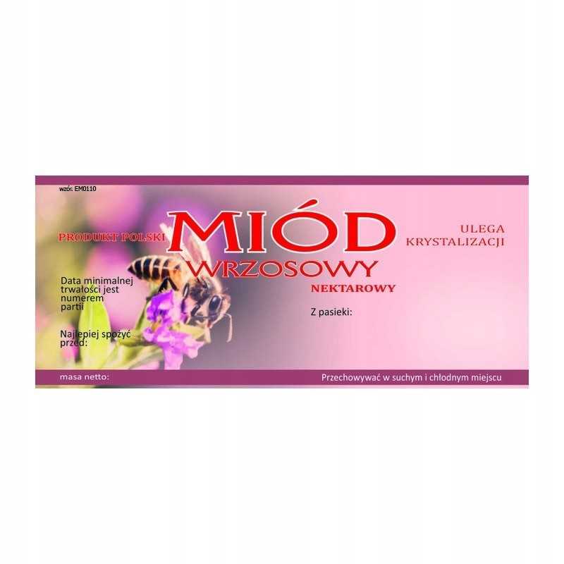 Etiketė viržių medui em0110d – didelė