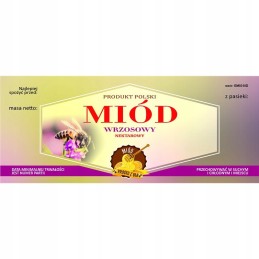 Etiketė viržių medui em0310d – didelė