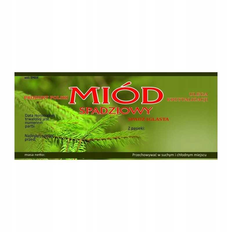 Lipčiaus medaus etiketė em016d – didelė