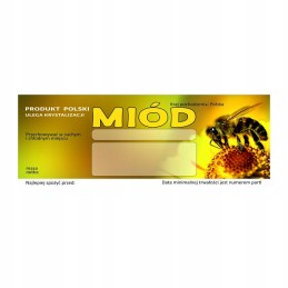 Universali medaus etiketė em044d – didelė