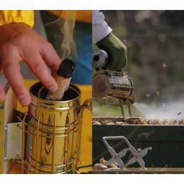 Natūralus bičių fumigatorius su raminančiu poveikiu