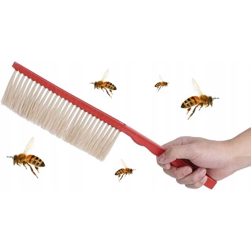 Minkšta bitininkystės šluota