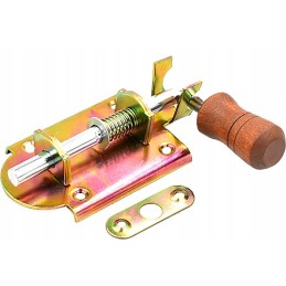 Spyruoklinis skląstis 100, metalinis, nerūdijantis, 8,5x5,5 cm