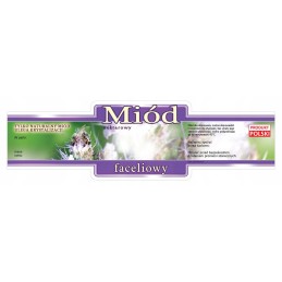 Etiketės facelijų medui (100 vnt) - E223 raštas