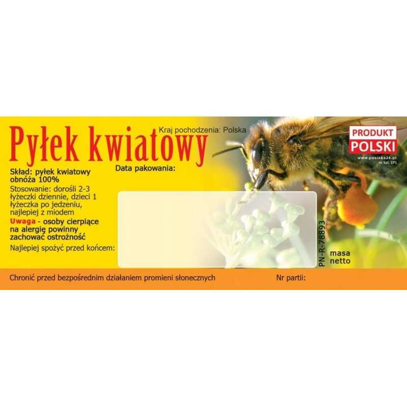 Siūlome lipnias žiedadulkių etiketes - 50 vnt - labai geras produktas!!!