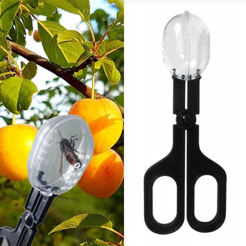 Žirklės gaudyklėms, skirtos saugiam bičių motinėlių gaudymui