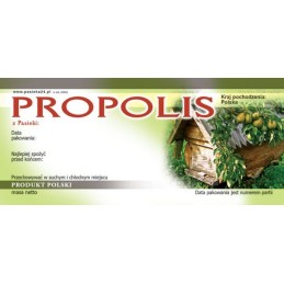 Siūlome lipnias propolio etiketes - 50 vnt - labai geras produktas!!!
