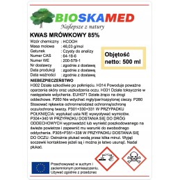 Skruzdžių rūgštis 85 gryna analizei 500 ml