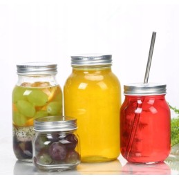 Žvakių indelis su sidabriniu dangteliu - 380 ml