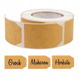 300x lipnios etiketės prieskoniams ir konservams