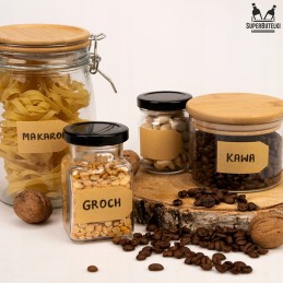 300x lipnios etiketės prieskoniams ir konservams