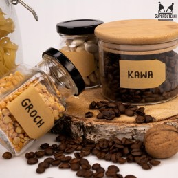 300x lipnios etiketės prieskoniams ir konservams