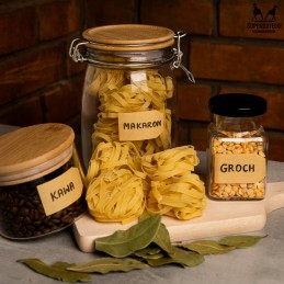 300x lipnios etiketės prieskoniams ir konservams