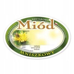 Medaus etiketė, lipdukas