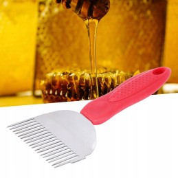 Tiesios šakės dangtelio atplėšimo įtaisas su 18 adatų