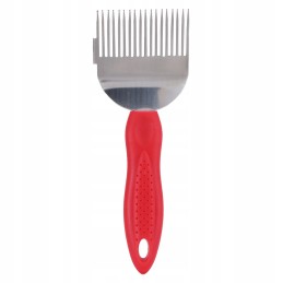 Tiesios šakės dangtelio atplėšimo įtaisas su 18 adatų