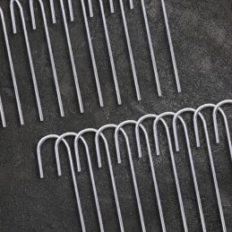 ✳️metalinių inkarų kaiščių agrotekstilei agrotekstilės rinkinys 100 vnt.