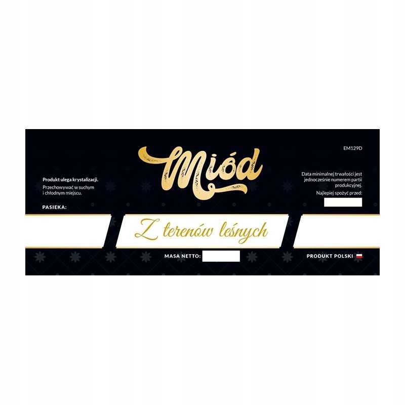 Etiketė medui iš miško plotų em129d – didelis