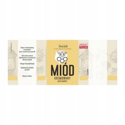 Kremo medaus etiketė – didelė