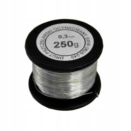 Bitininkystės viela 0,3mm 250g, cinkuotas žarnos rėmas