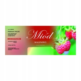 Aviečių medaus etiketė em067d – didelė