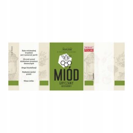 Grikių medaus etiketė em082d – didelė