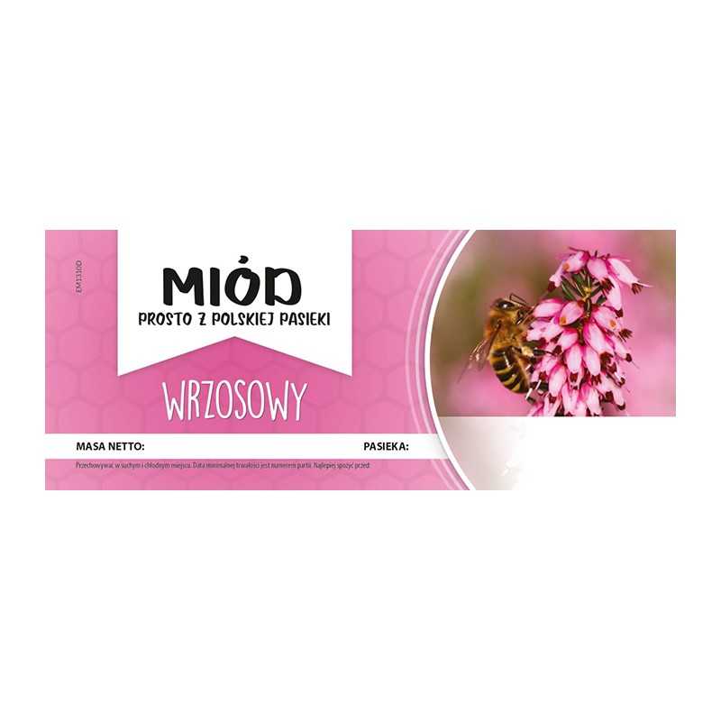 Etiketė viržių medui em1310d – didelė