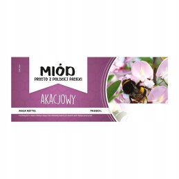 Etiketė akacijų medui em135d – didelė