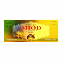 Etiketė kiaulpienių medui em0313d – didelė