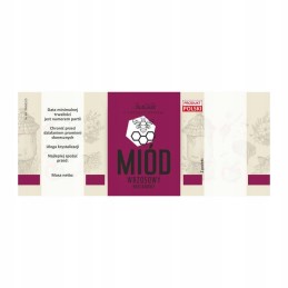 Etiketė viržių medui em0810d – didelė