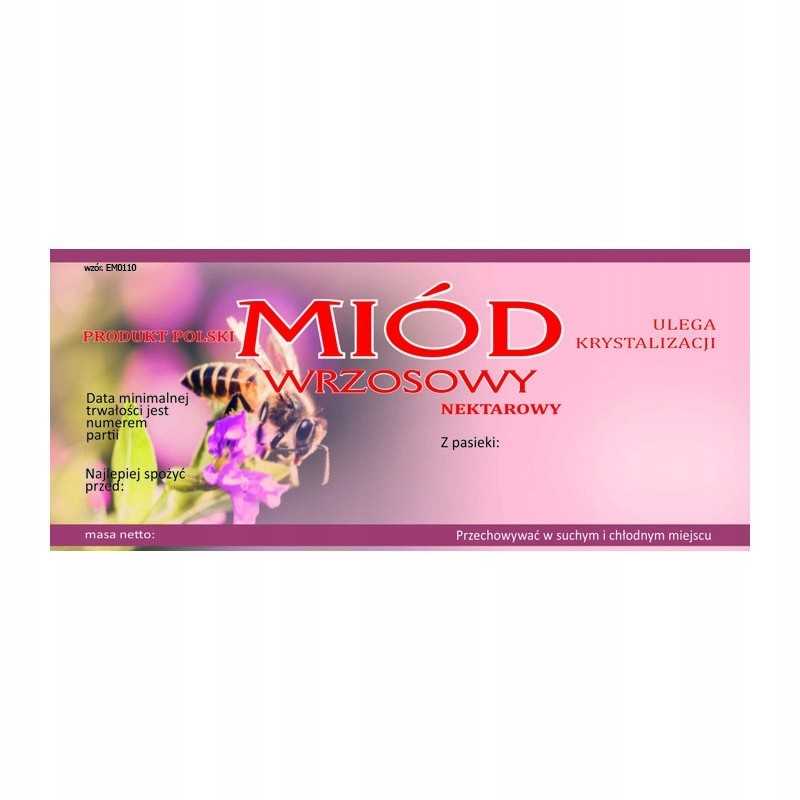 Etiketė viržių medui em0110d – didelė