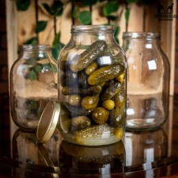 Stiklinis indas 4 l 4000 ml