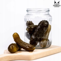 5x 720ml stiklainiai konservams, agurkams, medui, uogienei