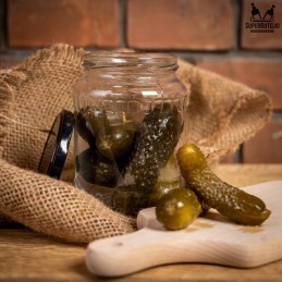 5x 720ml stiklainiai konservams, agurkams, medui, uogienei