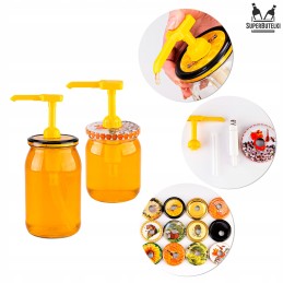 Siurblys su 82 mm dangteliu medui, purkštuvo dozatorius