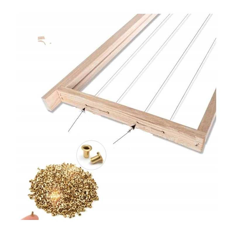 Laidų įvorės 4,5 mm 500 vnt