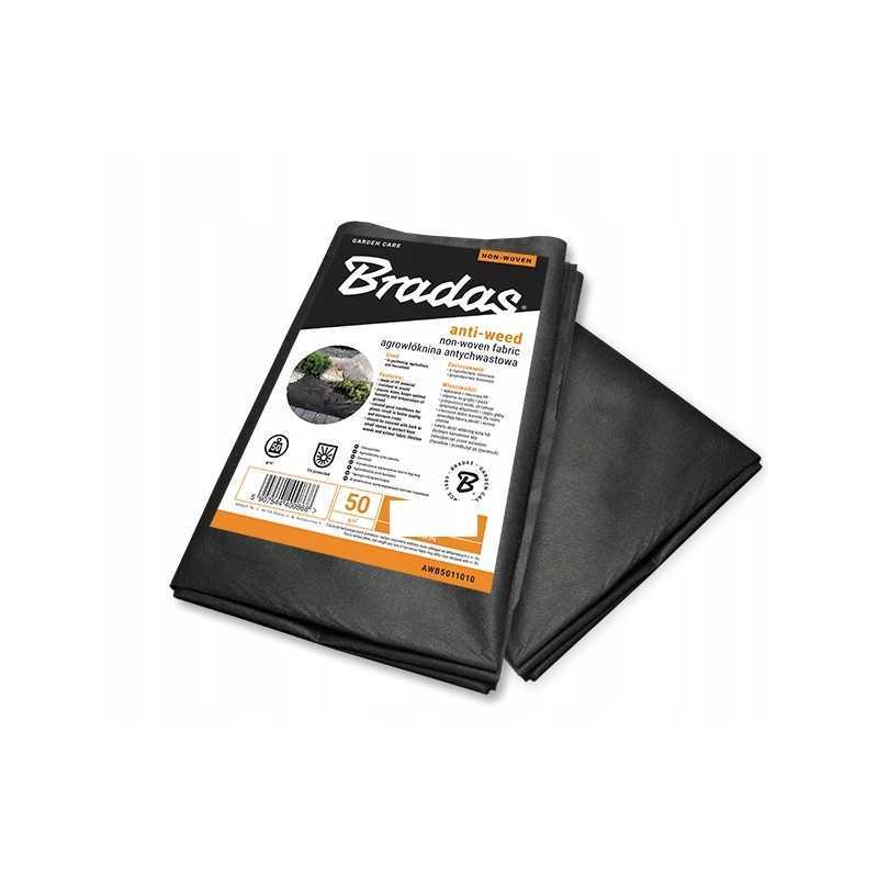 Juoda agrotekstilė 80 x 1000 cm 50 g/m² bradas
