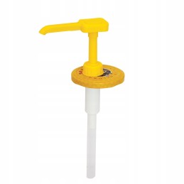 Plastikinis medaus dozatorius su dangteliais - doz1