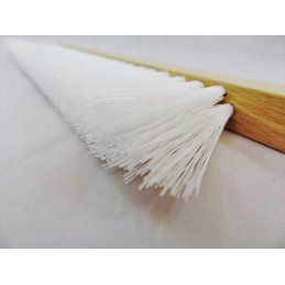 Dviejų eilių bičių šluota geltonais šereliais