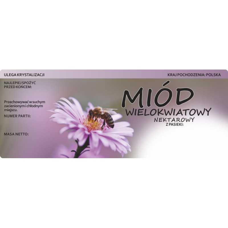 Didelė lipni etiketė daugiažiedžiui medui 100 vnt