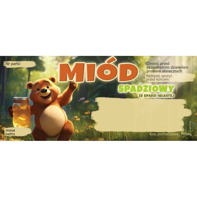 Lipčiaus medaus etiketės